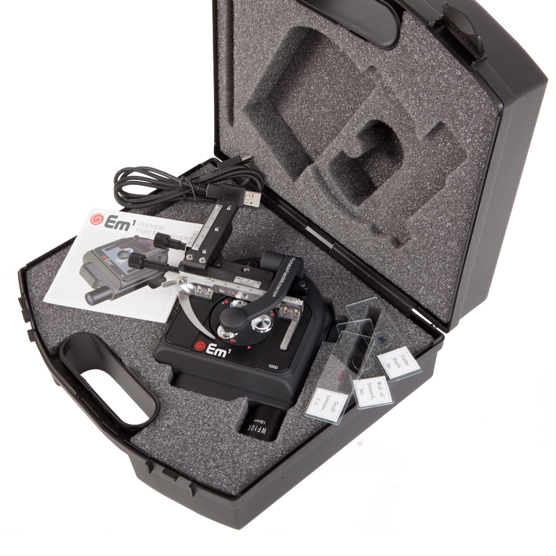 Em 5 Microscope Em1 1000x Portable Field Microscope – Em Microscope